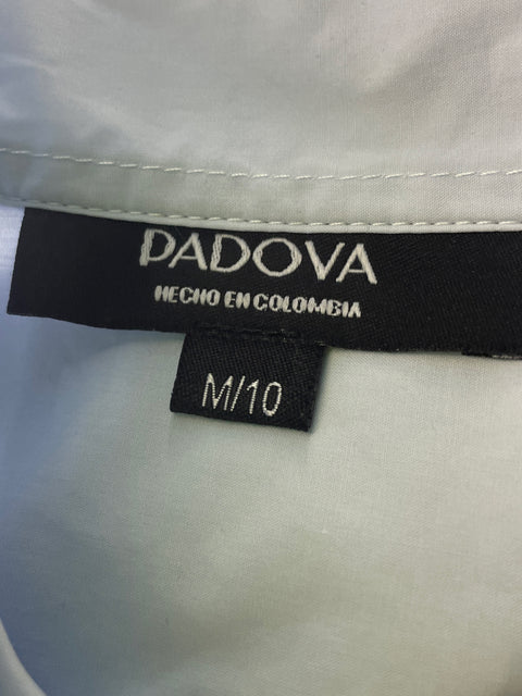 Camisa Padova de Algodón Manga larga Botones Azul - Talla M