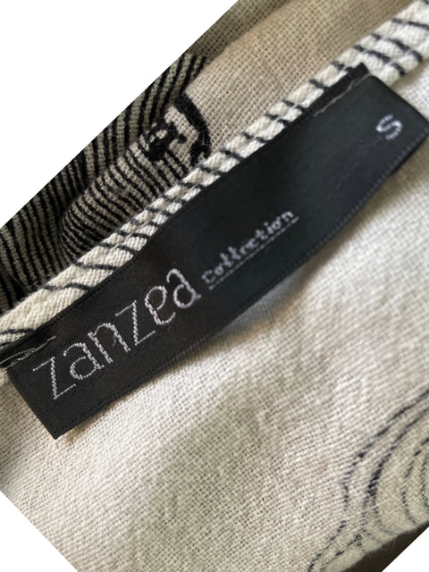 Conjunto Zanzea de Algodón Estampado Manga larga Beige - Talla S