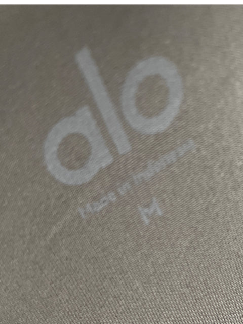 Camiseta Alo Yoga Cuello alto Sin mangas Verde - Talla M