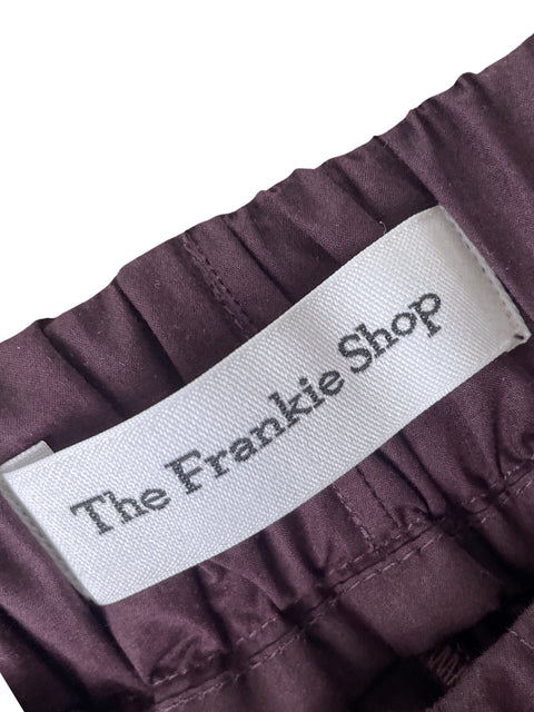 Short The Frankie Shop de Algodón Bolsillo Liso Rojo - Talla S