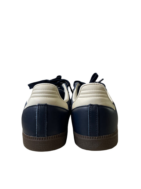 Zapatilla Adidas Cordones Suela de goma Azul - Talla 6.5