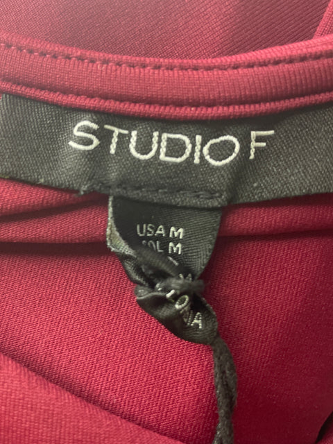 Blusa Studio F Ajustado Manga larga Rojo - Talla M