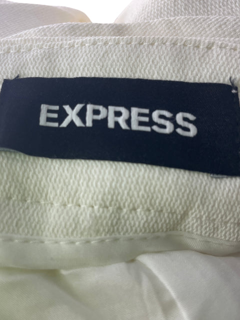 Pantalón Express Ankle High rise Blanco - Talla 6