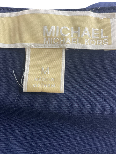 Vestido Michael Kors Sin mangas Midi Azul - Talla M
