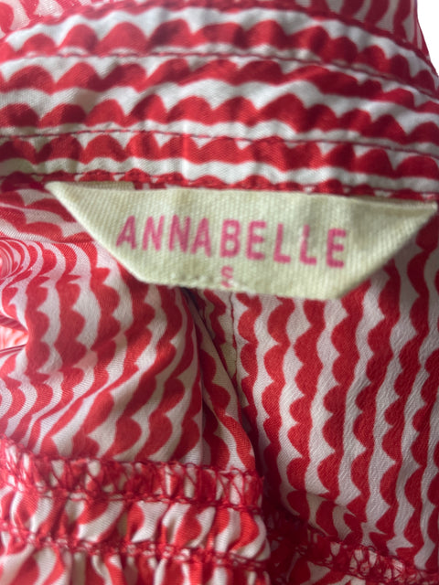 Camisa Annabelle Manga corta Botones Rojo - Talla S