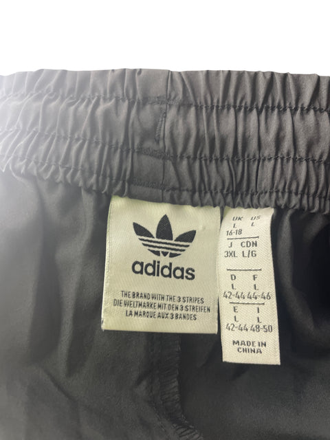 Pantalón Adidas Elastico Zipper Negro - Talla L