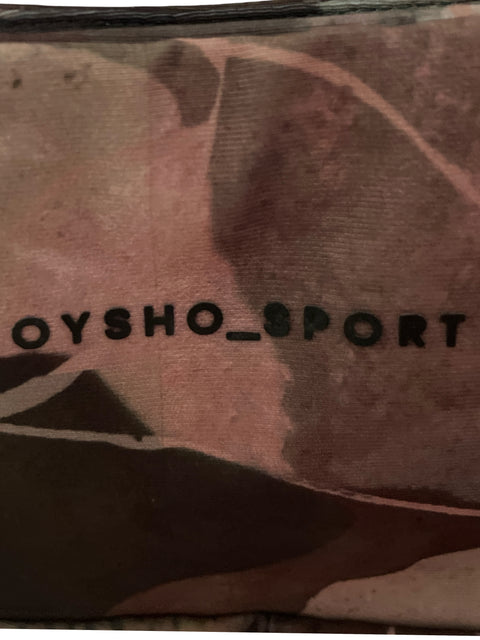 Pantalón Oysho Ajustado Leggins Rosado - Talla M
