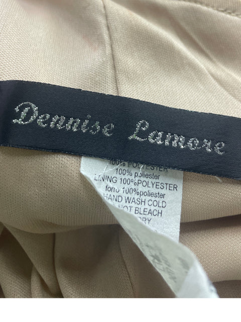 Vestido Dennise lamore Sin mangas Estampado Rojo - Talla M