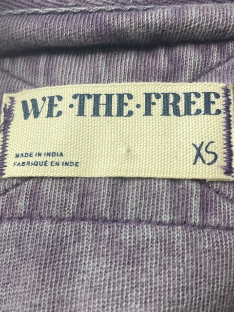 Chaleco We the free de Algodón Zipper Sin mangas Morado - Talla XS