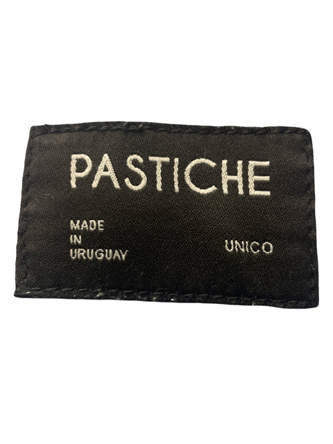 Chaleco Pastiche de Algodón Sin mangas Botones Azul - Talla U