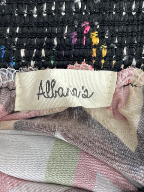 Vestido Albano’s One shoulder Maxi Marrón - Talla U