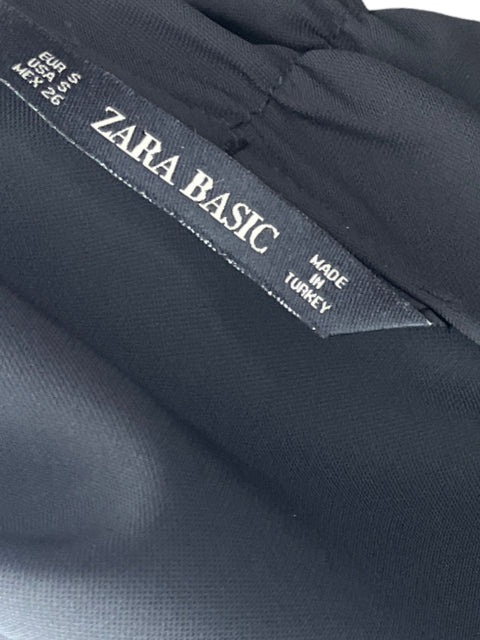 Blusa Zara Cuello v Negro - Talla S