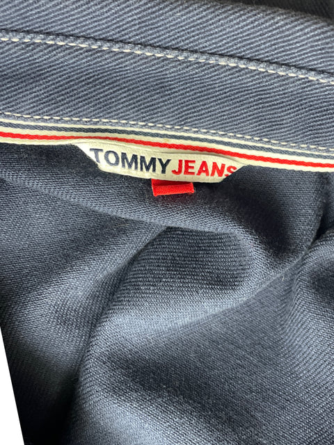 Chaqueta Tomy Jeans Bolsillo Botones Azul - Talla M