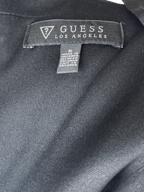 Vestido Guess Lentejuelas Midi Azul - Talla 6