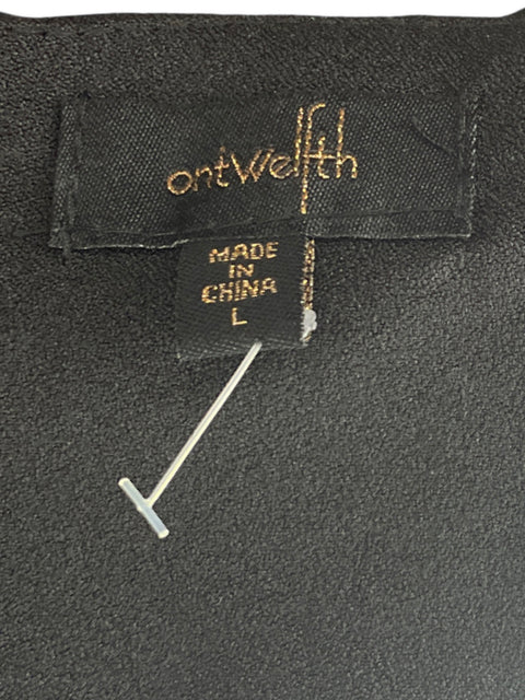 Blusa Ontwelfth Liso Plisado Negro - Talla L