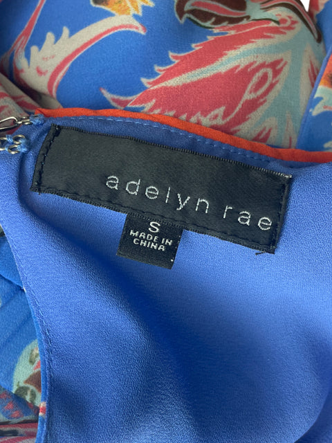 Romper Adelyn Rae Estampado Sin mangas Azul - Talla S