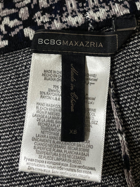 Pantalón Bcbg Maxazria Leggins Estampado Negro - Talla XS