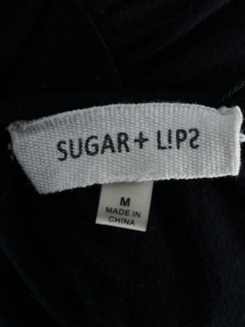 Vestido Sugar+lips Fluido Mini Negro - Talla M