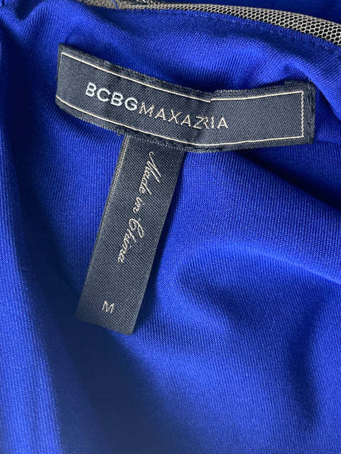 Vestido Bcbg Mini Azul - Talla M