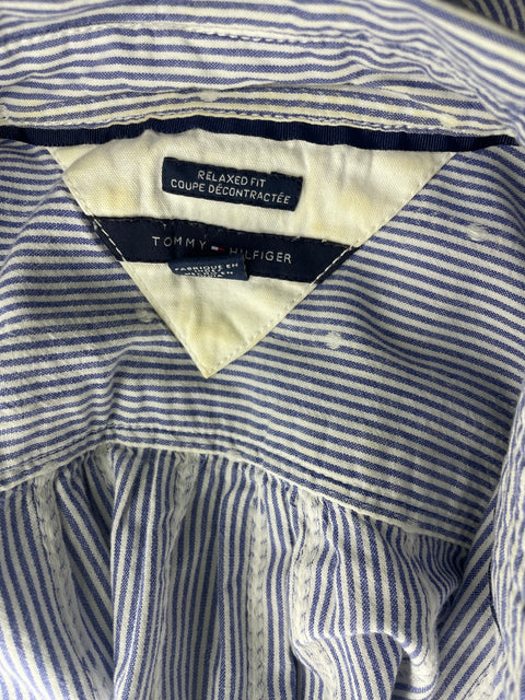 Blusa Tommy Hilfiger Rayas Manga larga Azul - Talla XS