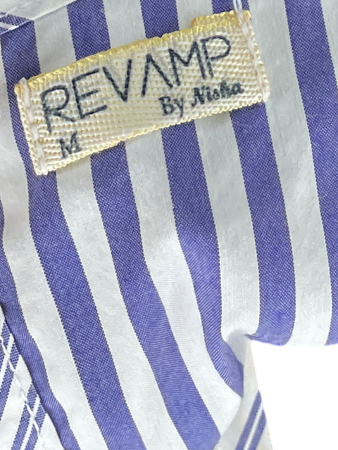 Conjunto Revamp Estampado Lineas Azul - Talla M