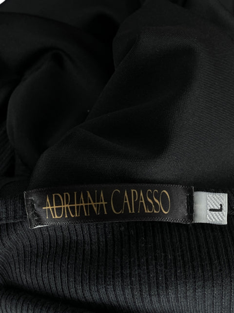 Suéter Adriana Capasso Negro - Talla L