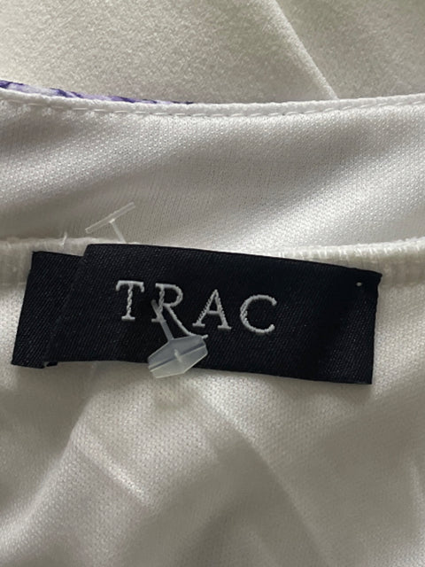 Romper Trac Floral Pinzas Morado - Talla L