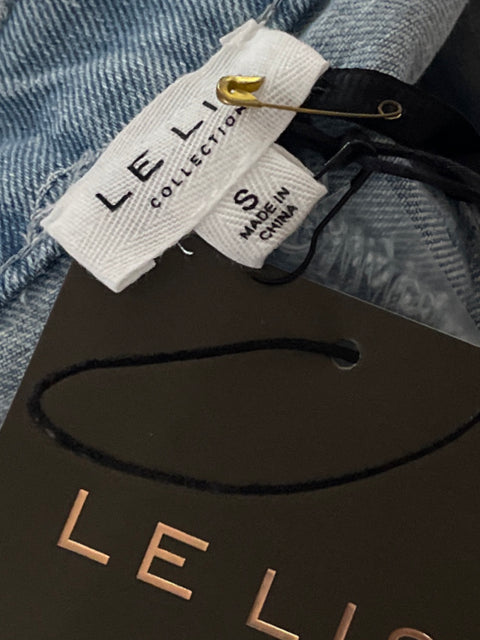 Short Le Lis Caritas Denim Azul - Talla S