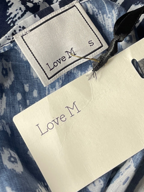 Romper Love M Manga larga Estampado Azul - Talla S