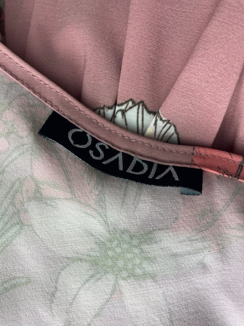 Vestido Osadia Fajon Oneshoulder Rosado - Talla S