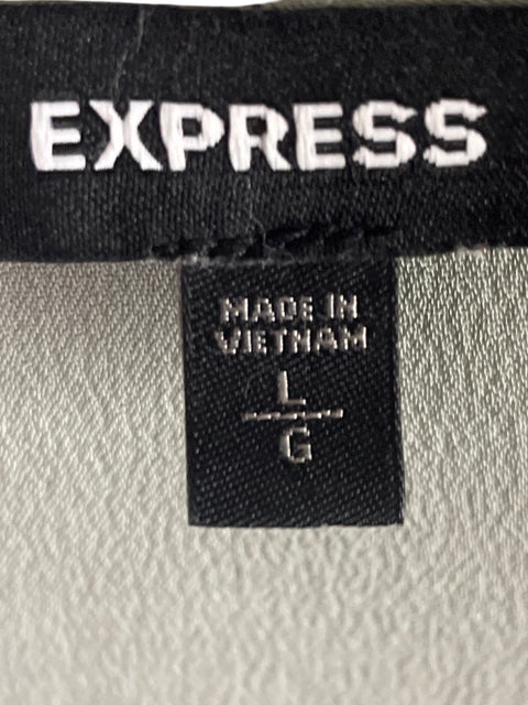 Blusa Express Cruzado Liso Verde - Talla L