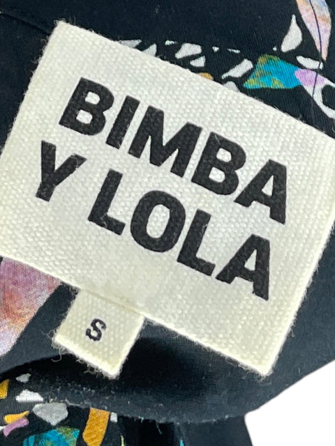 Vestido Bimba Y Lola Midi Estampado Negro - Talla S