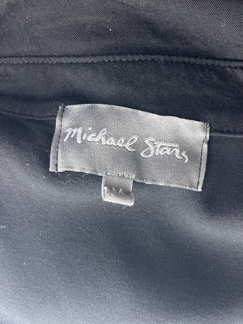 Blusa Michael Stars Liso Suelto Negro - Talla M