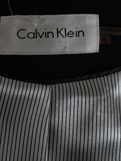 Blazer Calvin Klein Botones Azul - Talla 6