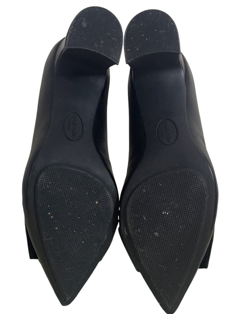 Zapato Anne Klein Tacón bajo Slip-on Punta cerrada Negro - Talla 36