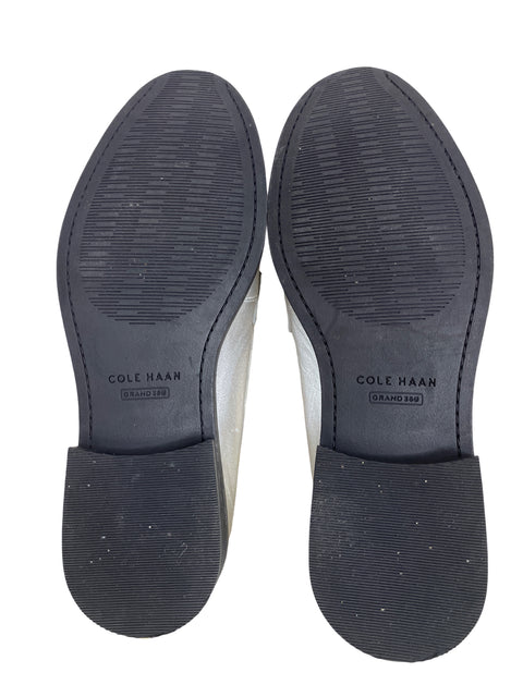 Zapato Cole Haan Plataforma Pedreria Plateado Plateado - Talla 5.5