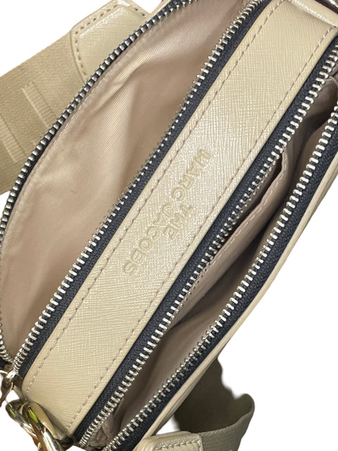 Cartera Marc Jacobs The Snap Shot Beige - Talla U