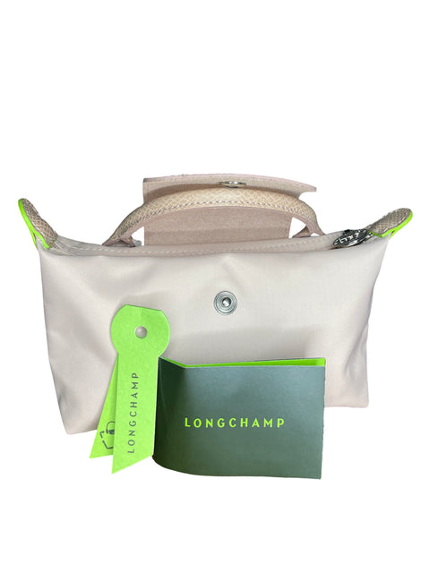 Cartera Longchamp Le Pliage Pouch Mini Beige - Talla U