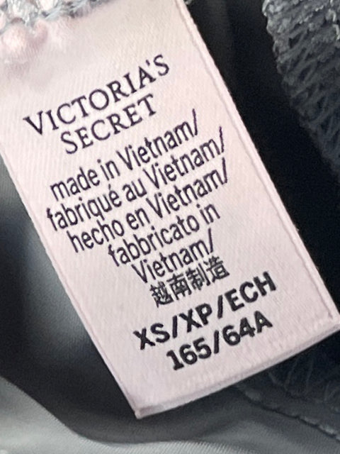 Pantalón Victoria Secret Metalizado Gris - Talla XS