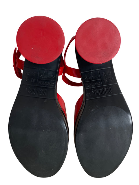 Tacón Melissa Tacón bajo Rojo - Talla 7
