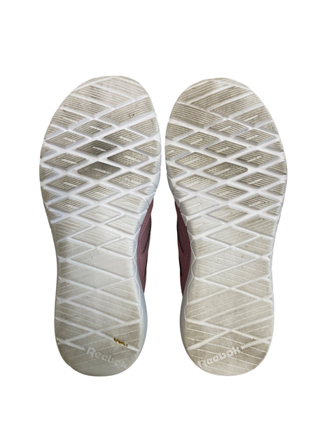 Zapatilla Reebok Suela de goma Cordones Rosado - Talla 10