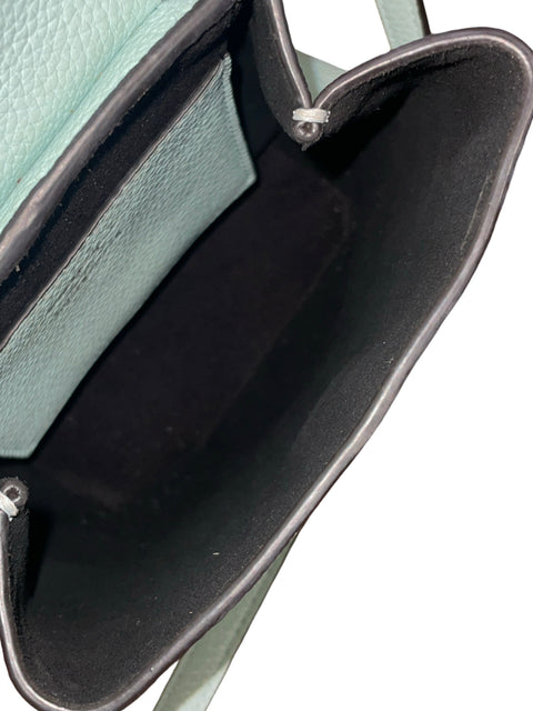 Cartera Salvatore Ferragamo Mochila Mini Gancini Liso Verde - Talla U