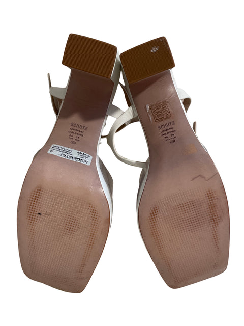 Tacón Schutz Blanco - Talla 37
