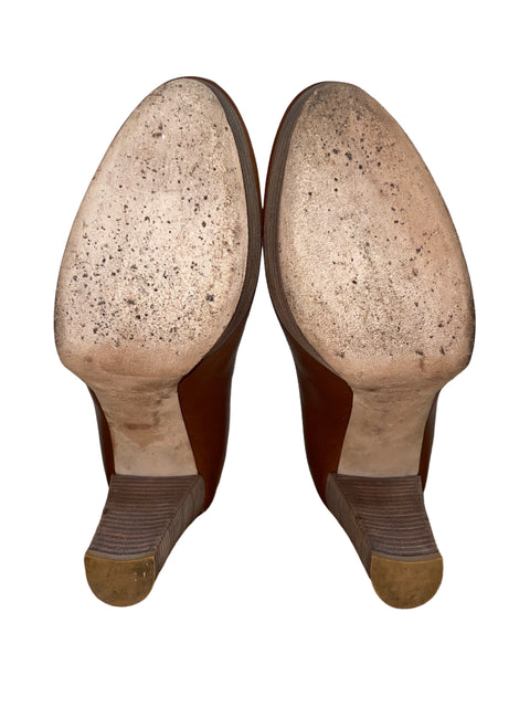 Calzado Gucci Babouska Heart Crest Marrón - Talla 37