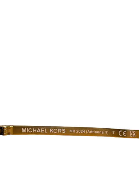Lente Michael Kors Adrianna Ii Cuadrado Negro - Talla U