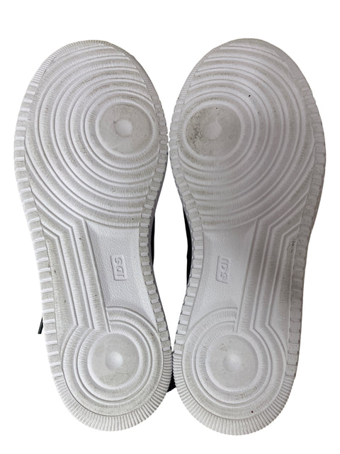 Zapatilla Hush Pupies Suela alta Acolchado Cordones Negro - Talla 36