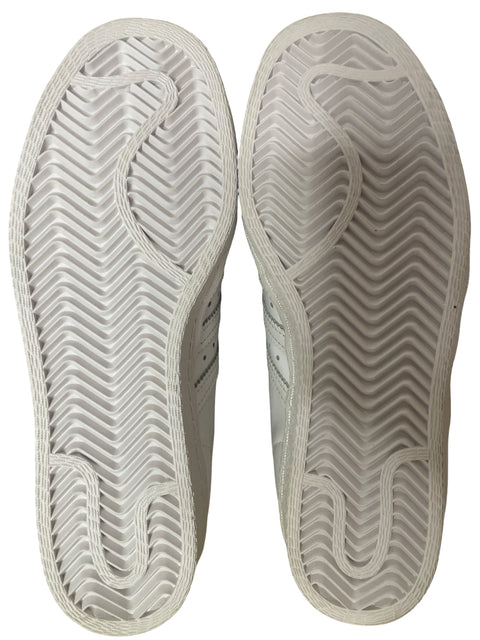 Zapatilla Adidas Superstar Metalizado Blanco - Talla 36