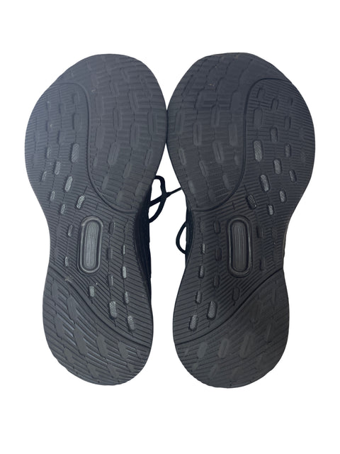 Zapatilla Adidas Ortholite Cordones Texturizado Negro - Talla 8