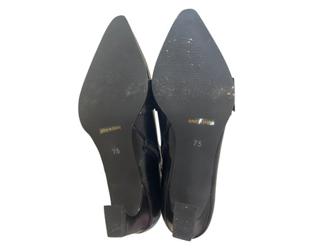 Bota Vaslemuse Punta cerrada Tacón bajo Negro - Talla 7.5