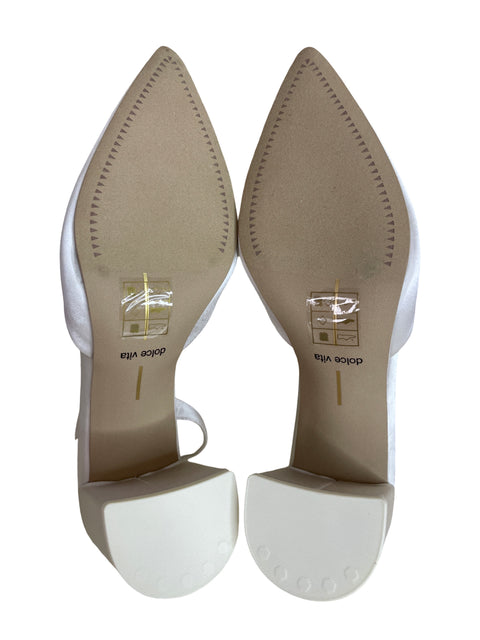 Zapato Dolce Vita Punta cerrada Destalonado Blanco - Talla 7